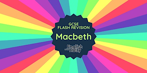 Imagen principal de GCSE Flash Revision: Macbeth