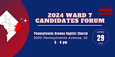 Imagem principal de 2024 Ward 7  Candidates Forum
