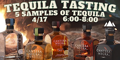 Imagem principal do evento Cantera Negra Tequila Tasting