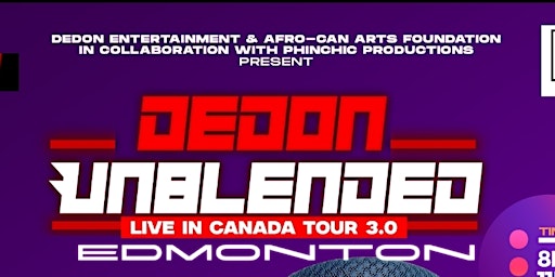 Imagem principal de DeDon Unblended Live In Edmonton 3.0