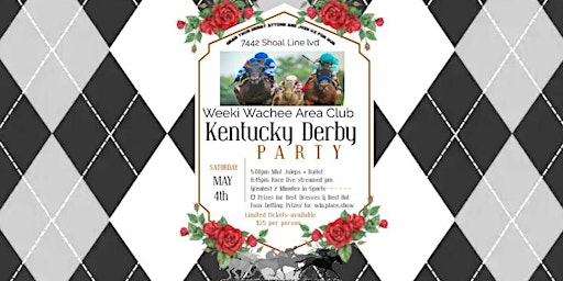 Primaire afbeelding van Weeki Wachee Area Club  KENTUCKY DERBY PARTY