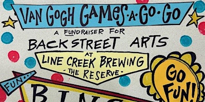 Imagem principal do evento Van Gogh GAMES-a-Go-Go at Line Creek Brewery - the Reserve