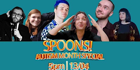 Imagem principal do evento Spoons- Autism Month Comedy Special