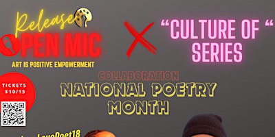 Immagine principale di Release Open Mic X Culture Of Poetry Collab Show 