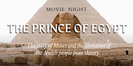Movie Night - "The Prince of Egypt"