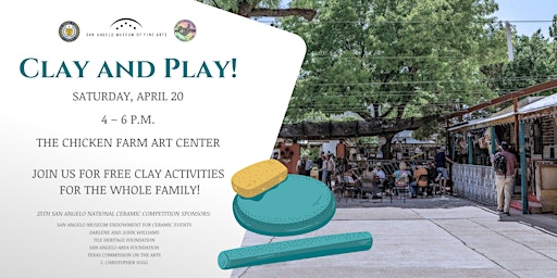 Imagem principal do evento Clay and Play!