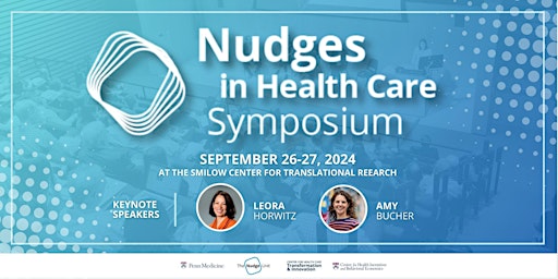 Imagem principal do evento 2024 Nudges in Health Care Symposium