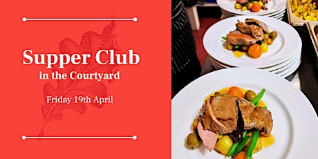 April Supper Club at Mount Stuart, 5.30pm Sitting