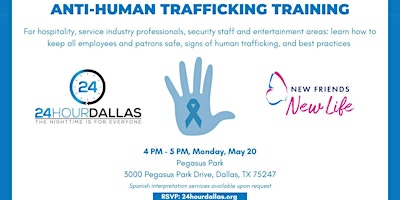 Hauptbild für 24HourDallas Anti-Human Trafficking Training