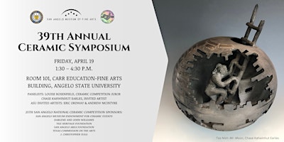 Primaire afbeelding van 39th Annual Ceramic Symposium