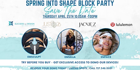 Spring Into Shape Block Party