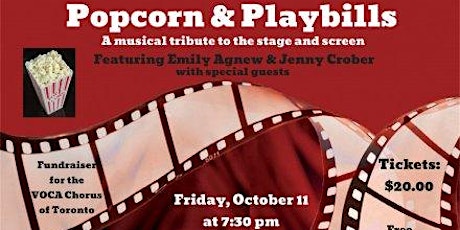 Popcorn & Playbills: A musical tribute to stage and screen primary image