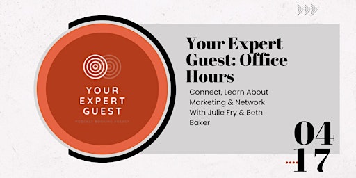 Hauptbild für Your Expert Guest Office Hours