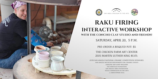 Raku Firing Interactive Workshop primary image