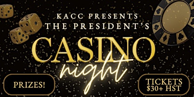 Imagen principal de KACC Presents the President's Casino Night