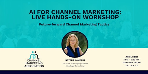 Image principale de AI for Channel Marketing Live TX Workshop