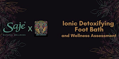 Saje Wellness x Zen Essence Ionic Detoxifying Foot Bath primary image