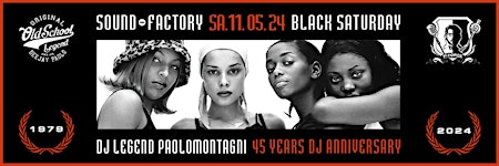 Primaire afbeelding van DJ Paolo's Black-Saturday - Sound-Factory, Augsburg