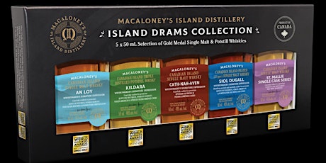 VIRTUAL TASTING of Macaloney's Canadian Island Distillery