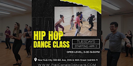 Hip Hop Dance Class,  Open Level