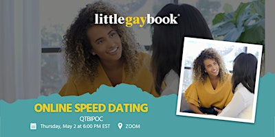 Imagen principal de QTBIPOC Online Speed Dating