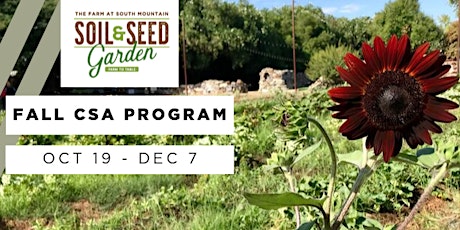 Soil & Seed Garden 8-Week Fall CSA Program primary image