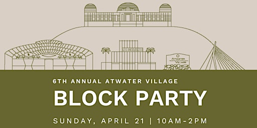 Primaire afbeelding van 6th Annual Atwater Village Block Party