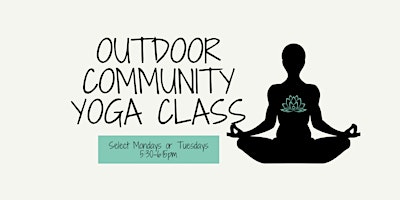 Outdoor Community Yoga Class primary image