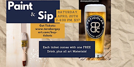 Paint and Sip at Peticolas Brewing