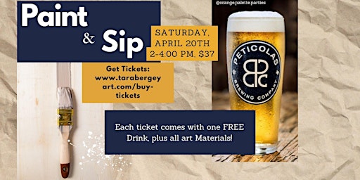 Paint and Sip at Peticolas Brewing primary image