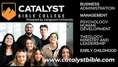 Catalyst Bible College Community Info Day