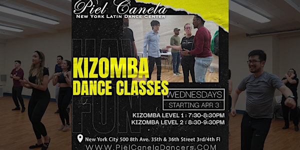 Kizomba Dance Class, Level 1 Beginner