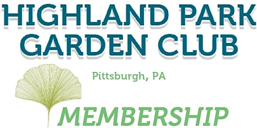 Hauptbild für Highland Park Garden Club Pittsburgh 2024 Membership