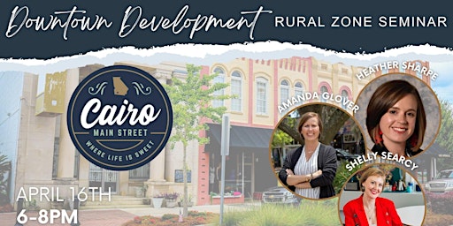 Imagem principal de Downtown Development Rural Zone Seminar