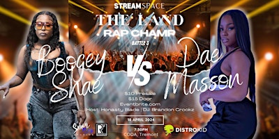 StreamSpace Presents: The Land Rap Champ Vol. III at CODA