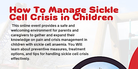 How To Manage Sickle Cell Crisis in Children At Home