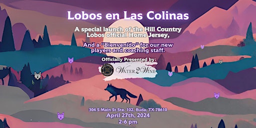 Imagem principal do evento Los Lobos en las Colinas: Jersey Launch Party