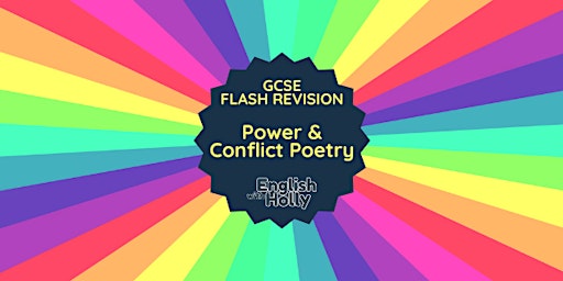 GCSE Flash Revision: Power & Conflict Poetry primary image