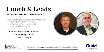 Lunch & Leads: Blogging for SEO Dominance primary image