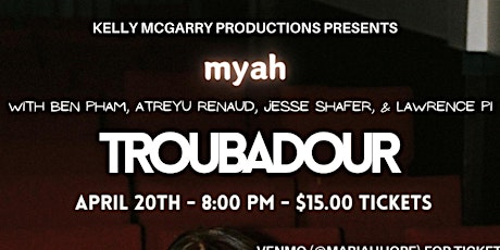myah - Live at Troubador