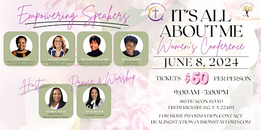 "It's All About Me" Women's Conference primary image