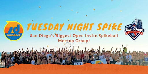 Imagem principal do evento Tuesday Night Spike with SD Roundnet, SD's Biggest Spikeball Community!