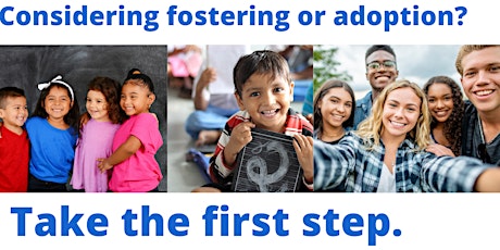 Imagem principal do evento Foster Care Info Meeting Online
