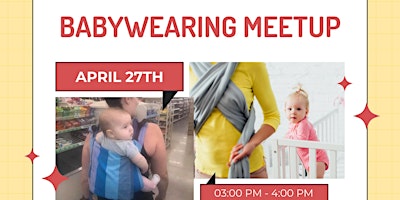 Imagem principal de Tampa Bay Babywearing Parent In-Person Meetup Event