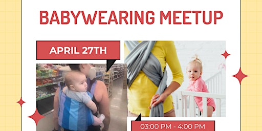 Immagine principale di Tampa Bay Babywearing Parent In-Person Meetup Event 