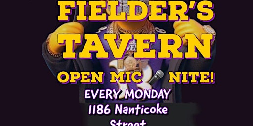 Imagem principal do evento Fielder's Tavern Comedy Open Mic