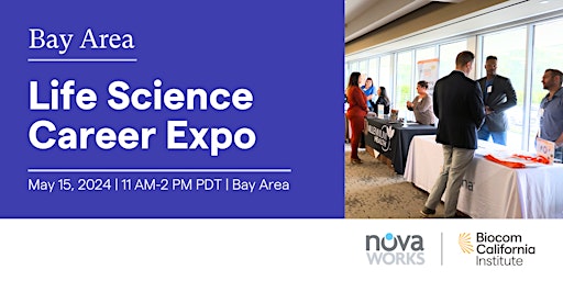 Imagem principal do evento Bay Area | Life Science Career Expo