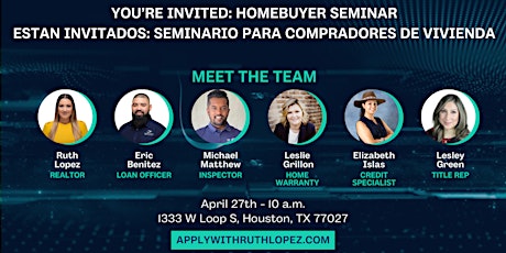 First Time Homebuyer Seminar | Seminario Para Compradores de Vivienda
