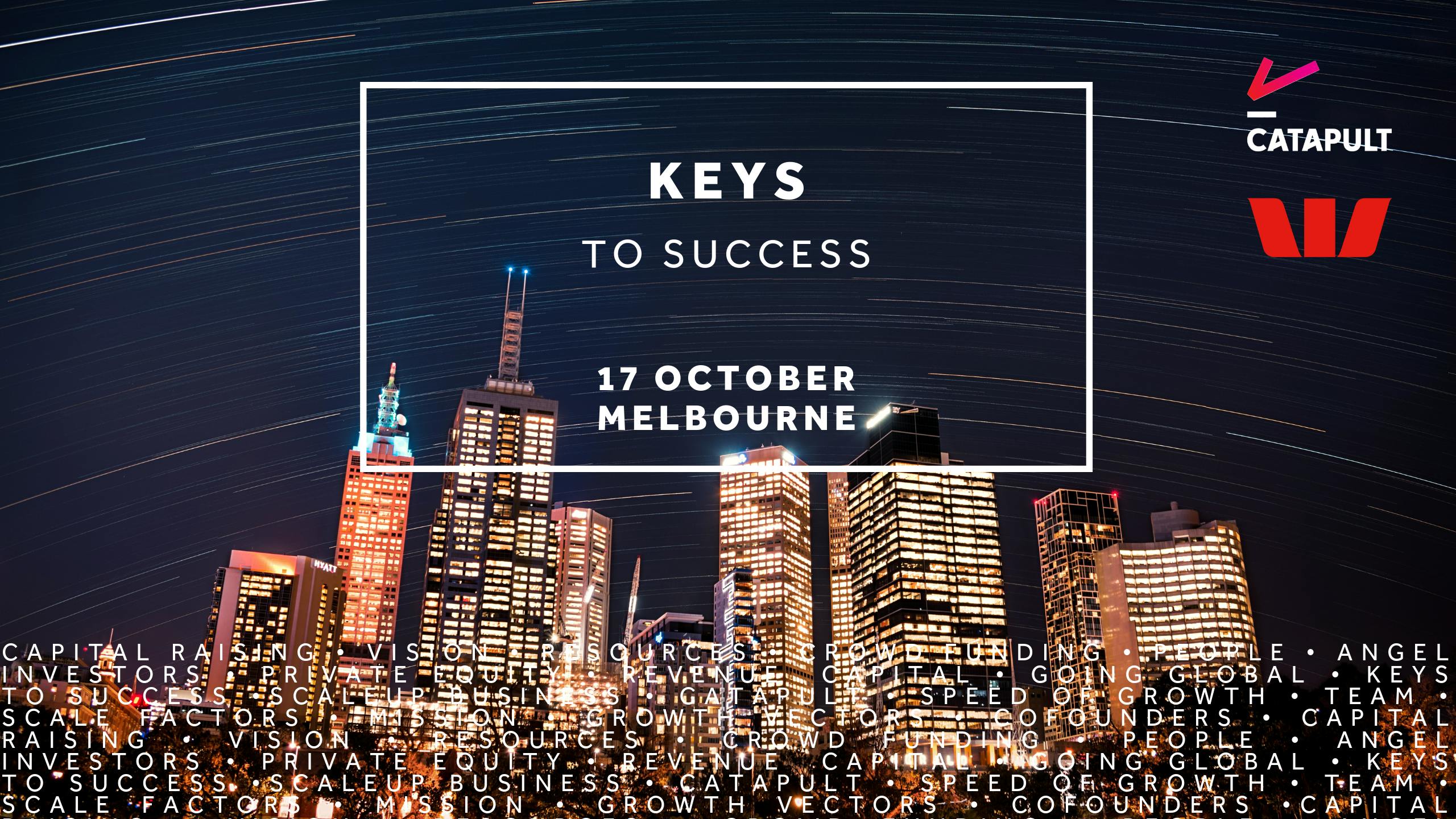 Keys to Success - Melbourne 2019