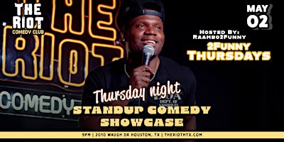 2Funny Thursdays with Raambo2Funny Comedy Showcase primary image